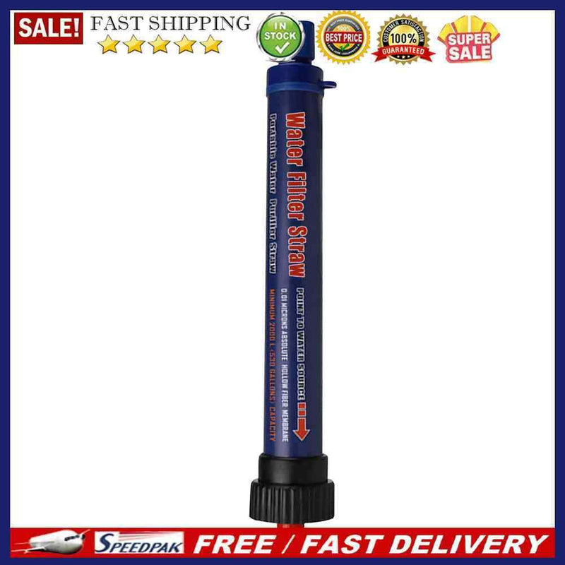Outdoor Water Purifier Camping Hiking Emergency Life Survival Portable Purifi
