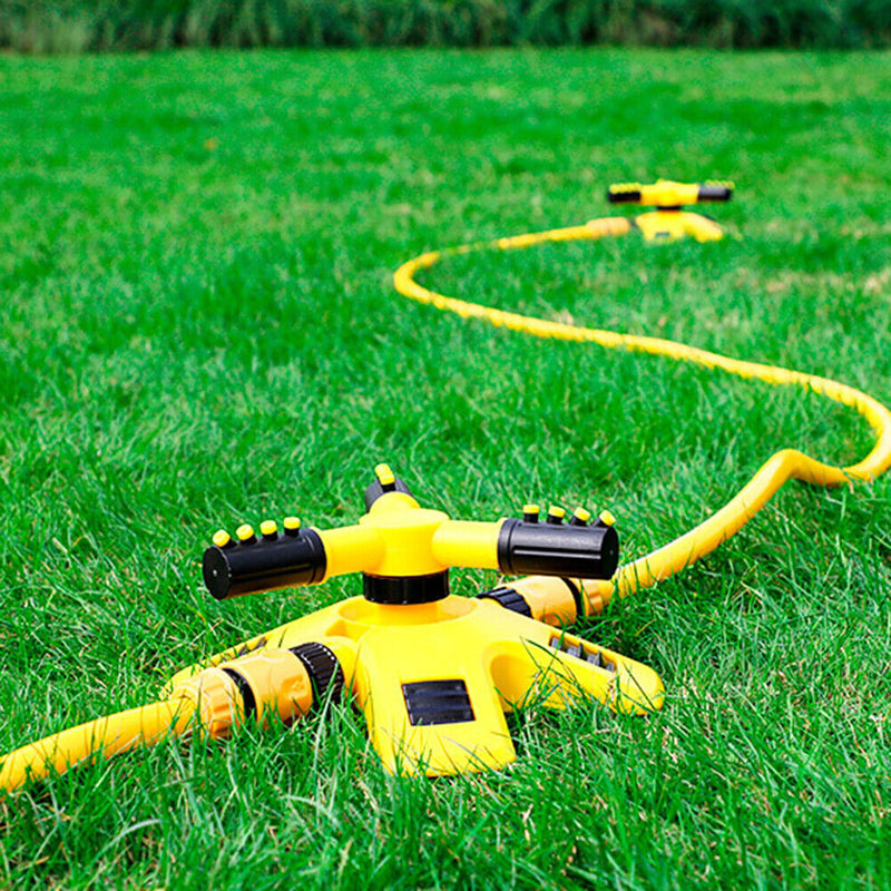 #A 360 Degree Automatic Rotating Water Sprinkler Large Area Coverage Irrigation