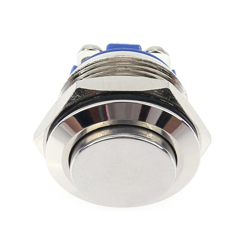 19mm High Round Head Momentary Stainless Steel Push Button Switch