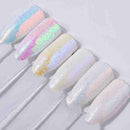 6xNail Art Sugar Sandy Glitter Powder Dust Decoration L2H1 Nail DIY Tips B3B7