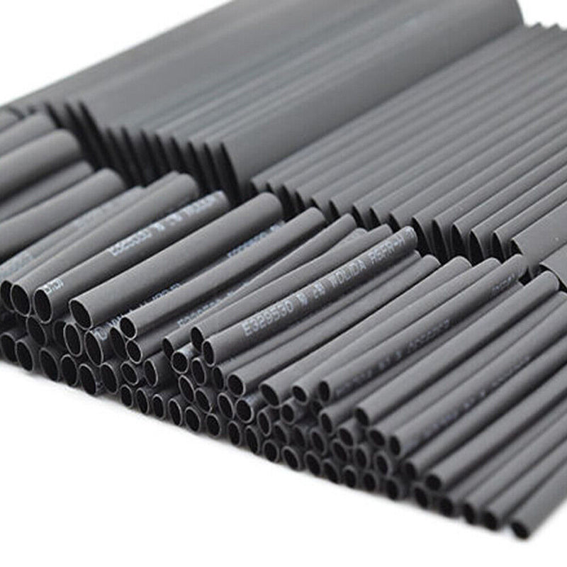 127pcs Assorted Polyolefin Heat Shrink Tubes Electrical Wire Cable Sleeving Set