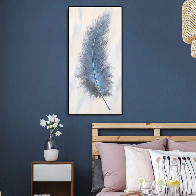 5D DIY Full Round Drill Diamond Painting Feather Cross Stitch Picture Home Decor