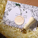 100pcs Octagon Seal Wax Beads Retro Seal Stamp Beaded Envelope (Champagne) Newly