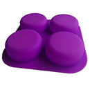 Craft Cylinder Soaps Supplies Cake Mould Pudding Candy Mold Silicone Soap Mold