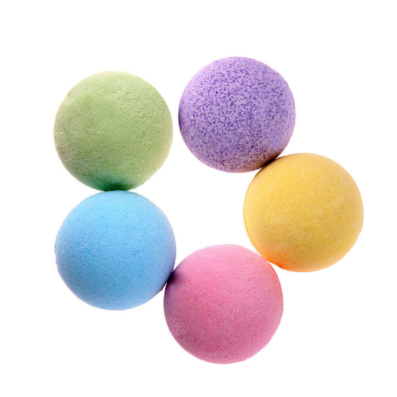 Essential Oil Bath Bath Salt Ball Holiday Spa Stress Relief Bubble Ball Gift