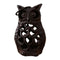 Decoration Owl Candle Holder Wrought Iron Craft Candelabra Plate Candlestick