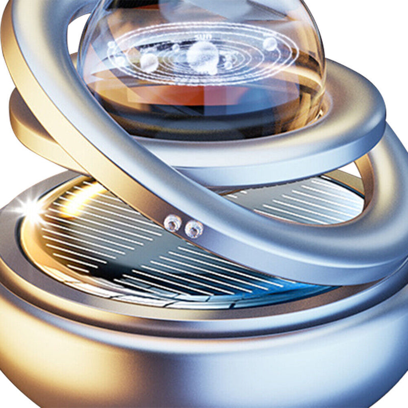 #A Solar Car Auto Aromatherapy Air Freshener Ornament Decoration Perfume Diffuse