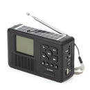 SOS FM/AM Portable Solar Panel Large Battery Radio Outdoor Solar Hand Crank