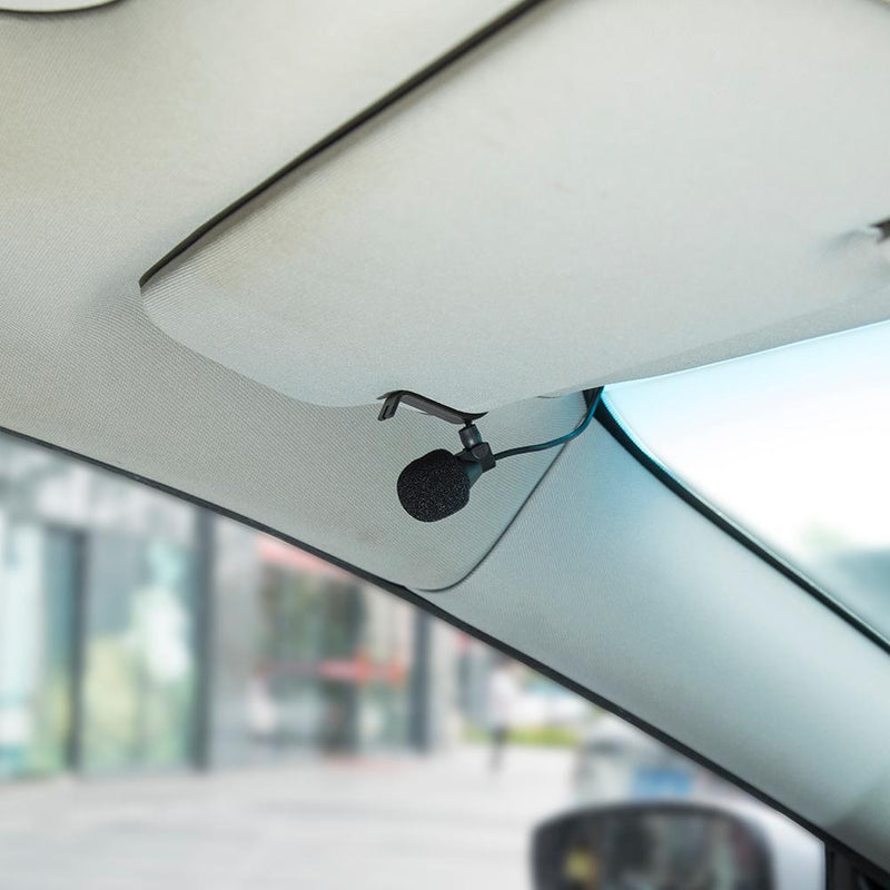 3.5mm Jack Car Microphone Stereo Plug Wired External Mic for PC Auto Radio Newly