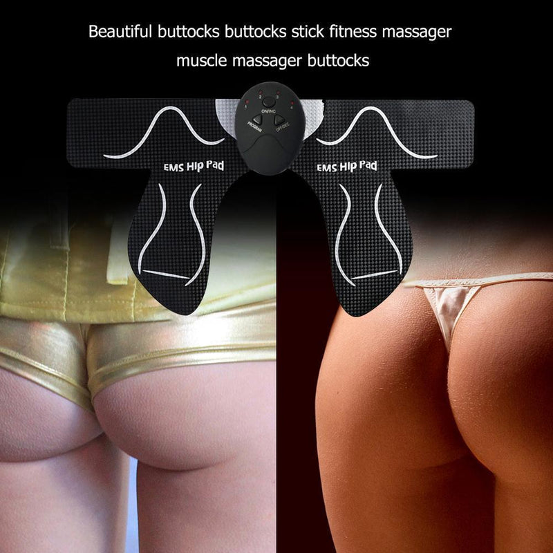 Hip Trainer Buttock Tighter Lifter EMS Vibration Muscle Stimulator (Orange)