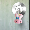 Full Beaded Cute Rabbit Cross Stitch Key Chain Embroidery Handicraft Pendant Kit