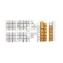 PBT Keycap for MX Switch Mechanical Keyboard Accessory (Bee Milk Japanese)