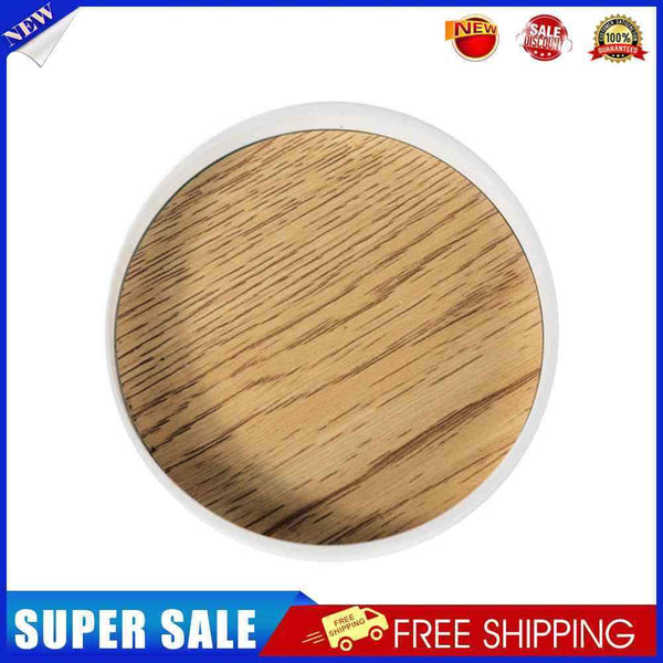 Imitation Wooden Coaster Placemats Non-slip Cup Mat Insulated Pad (White)