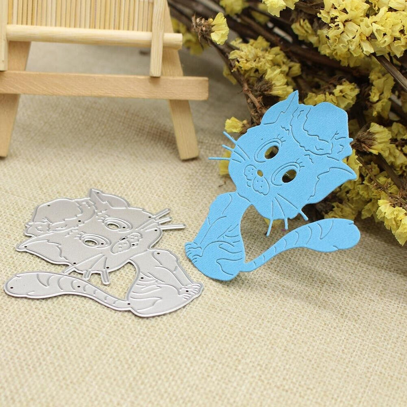 Metal Embossing Cutting Die Decoration Cut Cat Paper Crafts Photo Album DIY