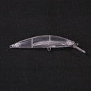 Blank Hard Fishing Lures Crankbait Wobblers Unpainted Fishing Lure Bodies T