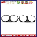 2pcs Front Headlight Lamp Bezel Trim Car Styling Accessory for Dodge Challenger