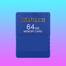 FMCB 1.966 Memory Card for Sony PS2 64MB Free McBoot Console Card (Blue) Newly