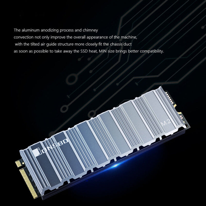 Jonsbo M.2-5 Thermal Pad Solid State Hard Disk Heat Sink for M2 2280 SSD Newly