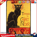 Cat Retro Metal Plate Tin Sign Plaque for Bar Pub Club Iron Painting (C) Newly