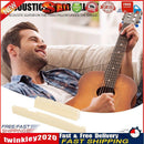 Left-Hand Folk Guitar ABS Bridge Saddle Nut Kit for Guitar (Ivory White) Newly