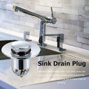 Prevent Clogging Sink Drain Bouncing Plug Washbasin Bathroom Water Stopper Newly