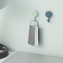 10pcs Nordic Adhesive Wall Hooks Strong Towel Key Hanger (Light+Dark Blue) Newly