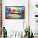 Diamond Painting 5D DIY Colorful Tree Full Round Drill Abstract Home Decora