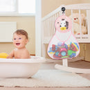 Baby Cartoon Bath Water Toys Hanging Net Ocean Balls Storage Bag (Zebra) Newly