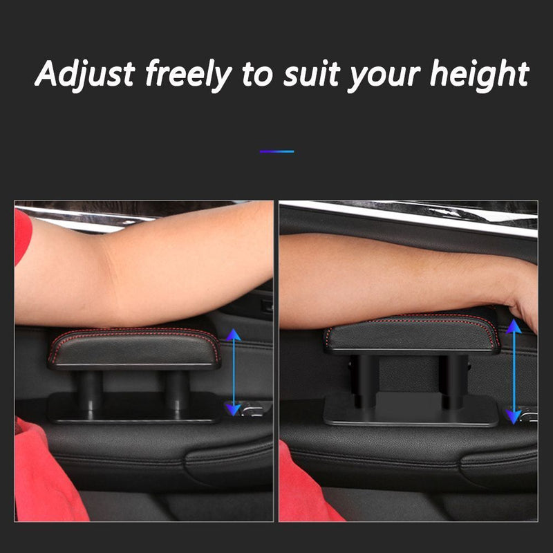 Arm Auto Arm Rest Pad Adjustable Height Left Elbow Rest Car Armrest Holder