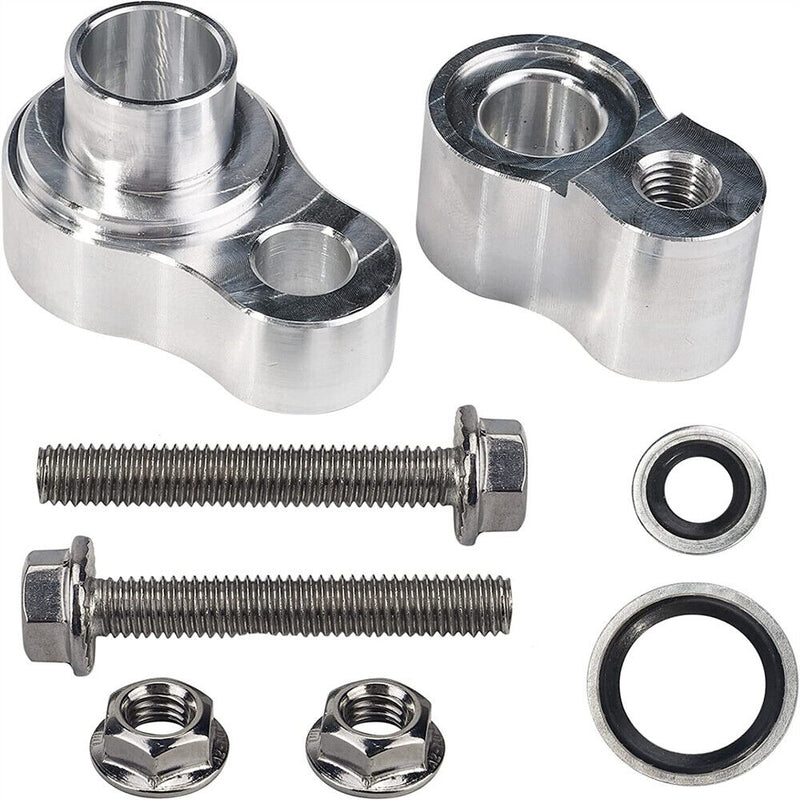 1Set Billet A/C Block Off Kit For Rear Air In 2000-2013 Chevrolet Suburbans/ GMC