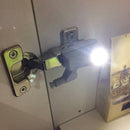 LED Inner Hinge Lamp Under Cabinet Kitchen Bedroom Bedside Light (White) Newly