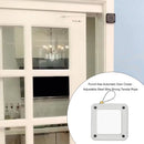 Punch-Free Automatic Sensor Door Closer Home Sliding Door Closer (White) Newly