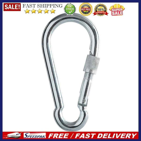 Outdoor Camping Alloy Steel Buckle Hook D-ring Safety Mountain Climb Carabine