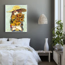 Sunflower Girl Oil Paint By Number DIY Acrylic Painting Home Wall Decoration Kit