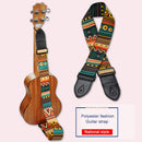 Leather Guitar Strap Adjustable Belt Musical Instrument Part (Ethnic Style)