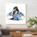 11CT Elves Stamped Partial Cross Stitch Needlework Embroidery DIY Wall Art