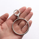 Rock Metal Big Ring Bag Chain Hip Hop Jewelry Pants Key Ring Key Chains Clip