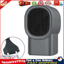 500W Electric Heater Mini Desktop Warmer Machine for Home Office (Grey EU) Newly