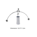 Pendulum Cradle Balance Iron Man Ball Crafts Tumbler Kids Desk Toys (A) Newly