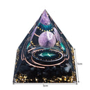 Orgonite Pyramid Healing Crystals Chakra Meditation Stones (Sagittarius) Newly