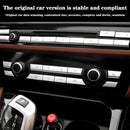 Fit For BMW 5 Series 2011-17 Air Conditioning CD Button Sequin Trim Cover Trim`