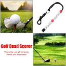 Golf Stroke Score Counter Plastic Golf Ball Beads Putt Counter Training B3Z5