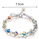 student fashion Geometric Shape Bracelet adjustable Crystals Link Chain
