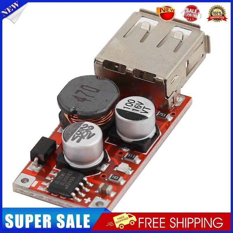 DC-DC Step Down Car Charger Power Module 9V/12V/24V to 5V 3A USB Buck Board