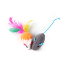 12x Pet Toys Funny Plush Mouse Bell Ball Bite Heavy Duty Pet Interactive Supplies