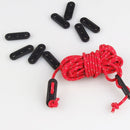 Adjust Anti-slip Tightening Hook Tensioner Lock Rope Fastener Wind Ropes Buckle