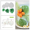 Tropical Leaf Palm Silicone Fondant Sugarcraft Mould Cake Mold AU Baking T1B8