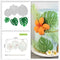 Tropical Leaf Palm Silicone Fondant Sugarcraft Mould Cake Mold AU Baking T1B8