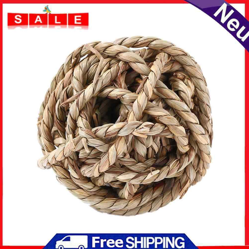 Small Animal Play Chew Bite Grass Ball Pet Toys for Rabbit Hamster Guinea Pigs