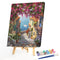 Seaside House Paint By Numbers Kit DIY Frameless Acrylic Picture On Canvas